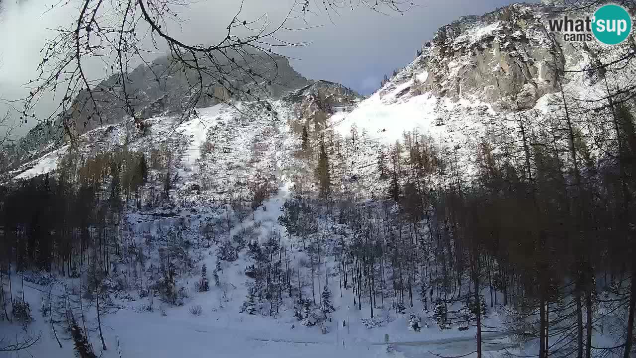 Live webcam Vršič – Baita di montagna Erjavčeva – Slovenia