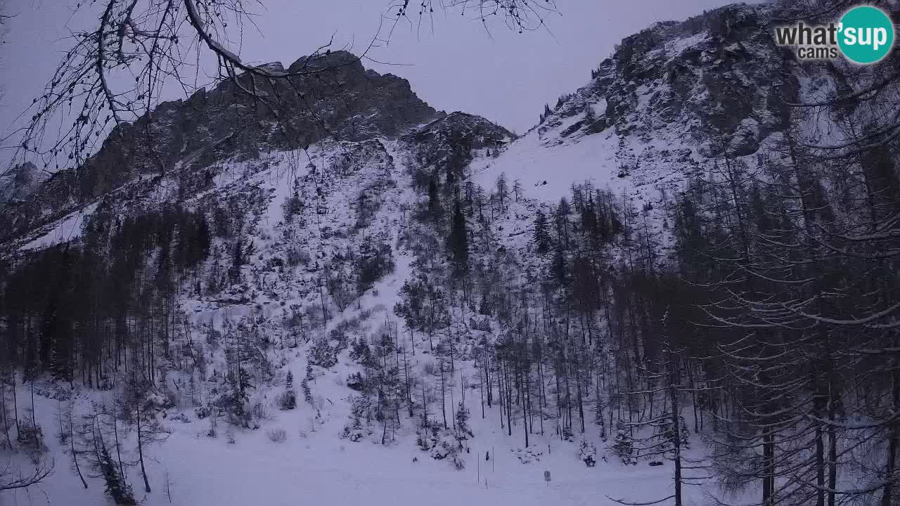 Spletna Kamera Vršič – Erjavčeva hiša – Slovenija