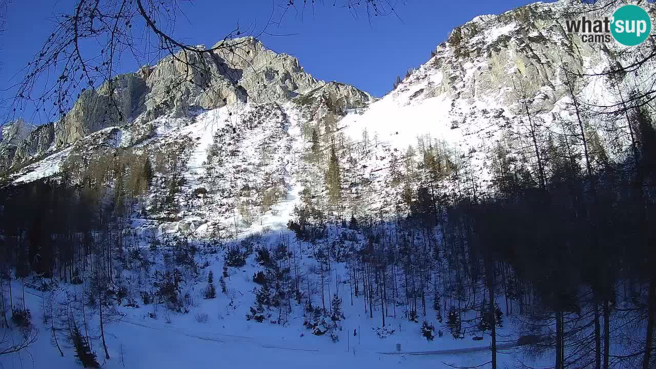 Live webcam Vršič – Baita di montagna Erjavčeva – Slovenia