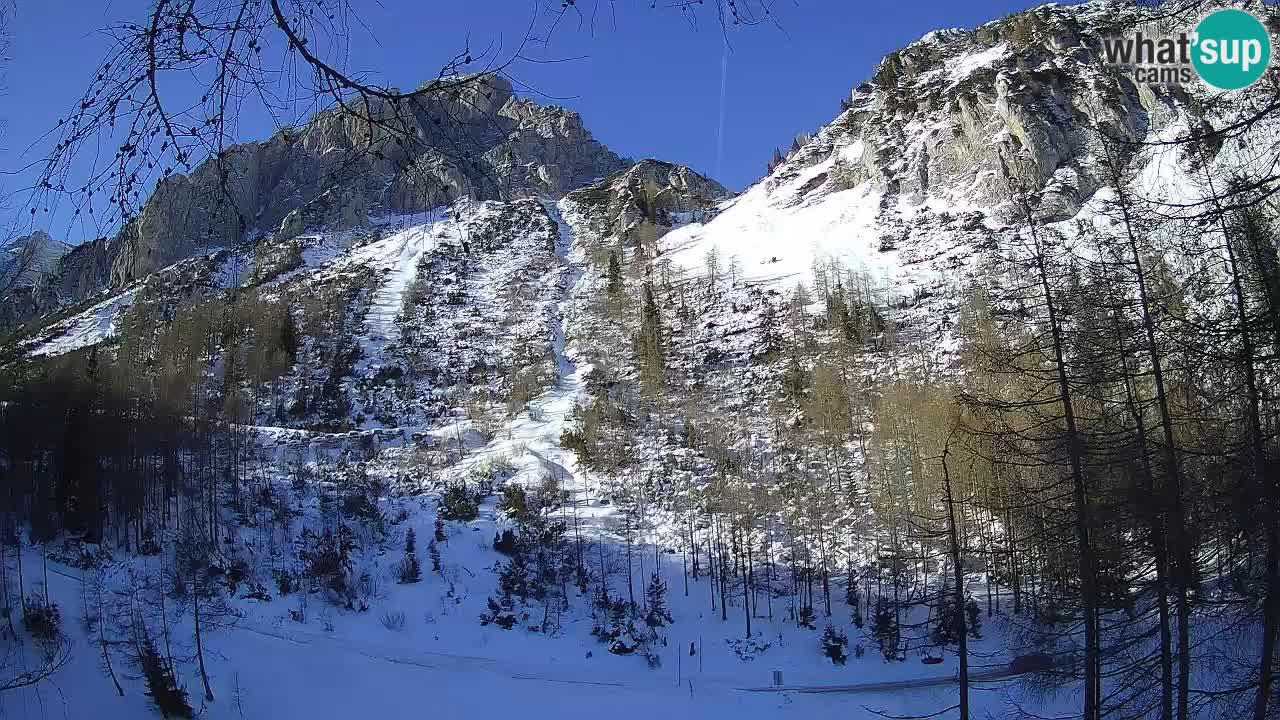 Live webcam Vršič – Baita di montagna Erjavčeva – Slovenia