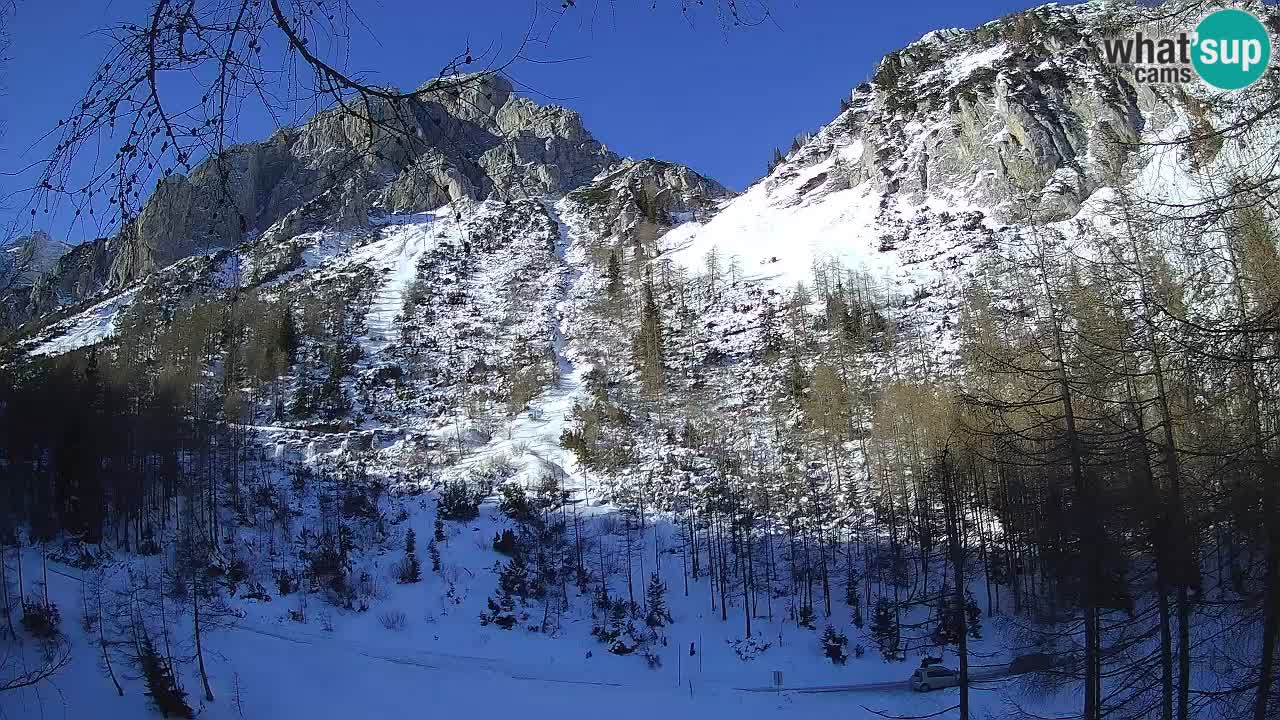 Live webcam Vršič – Baita di montagna Erjavčeva – Slovenia