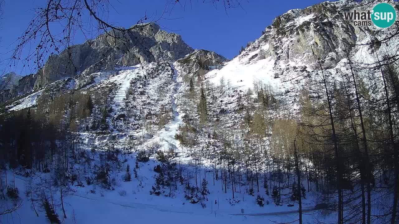 Live webcam Vršič – Baita di montagna Erjavčeva – Slovenia