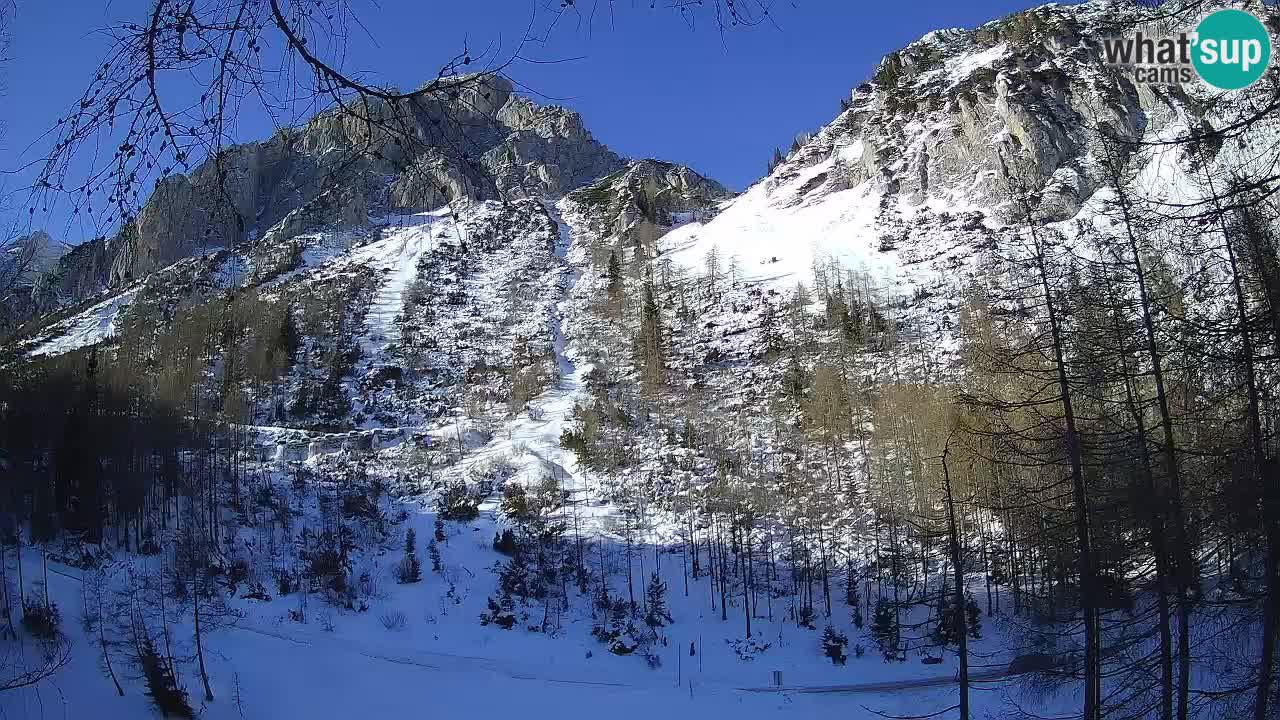 Live webcam Vršič – Baita di montagna Erjavčeva – Slovenia