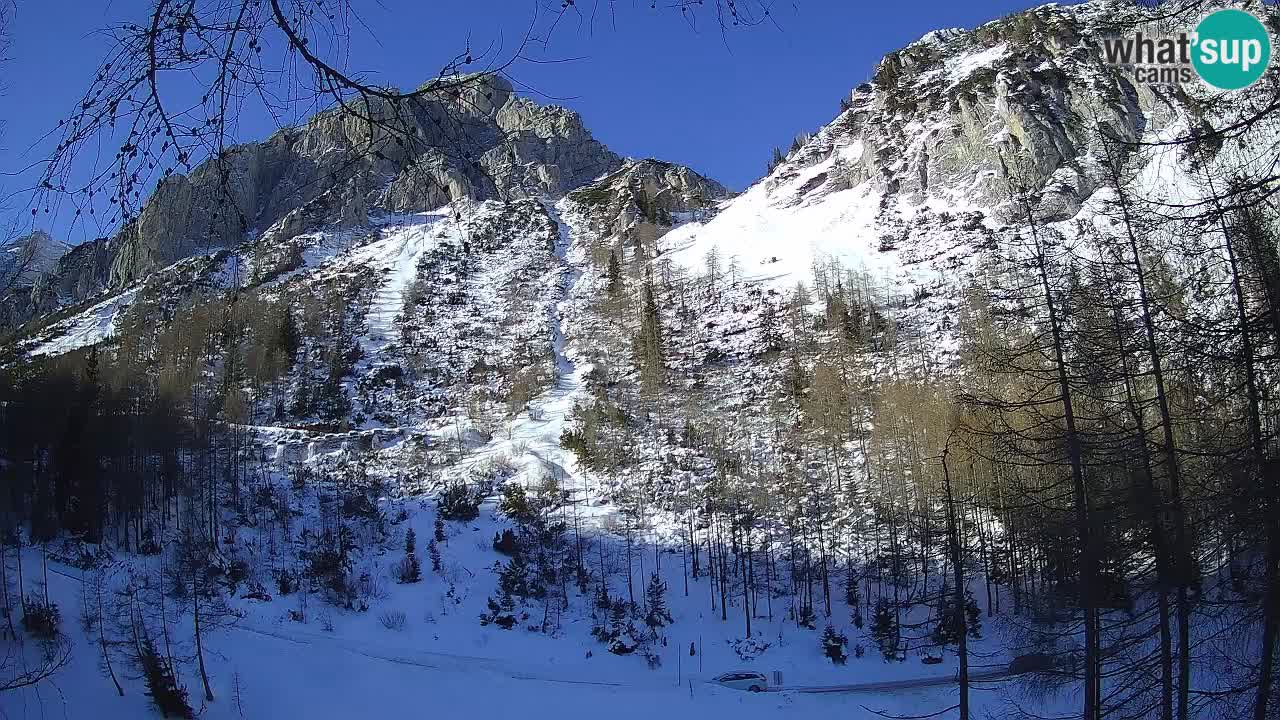 Live webcam Vršič – Baita di montagna Erjavčeva – Slovenia