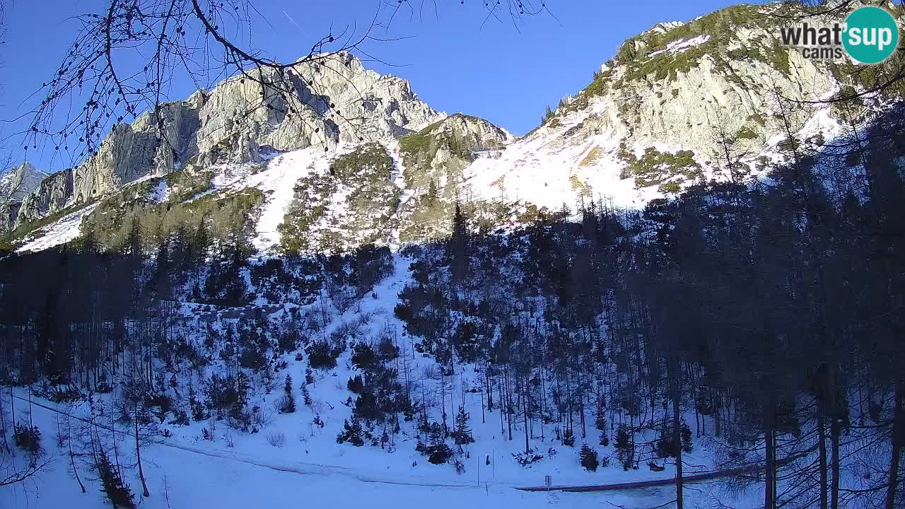 Live webcam Vršič – Baita di montagna Erjavčeva – Slovenia