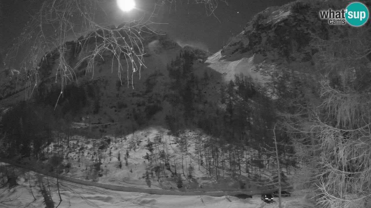 Webcam en direct Vršič – Maison Erjavčeva – Slovénie