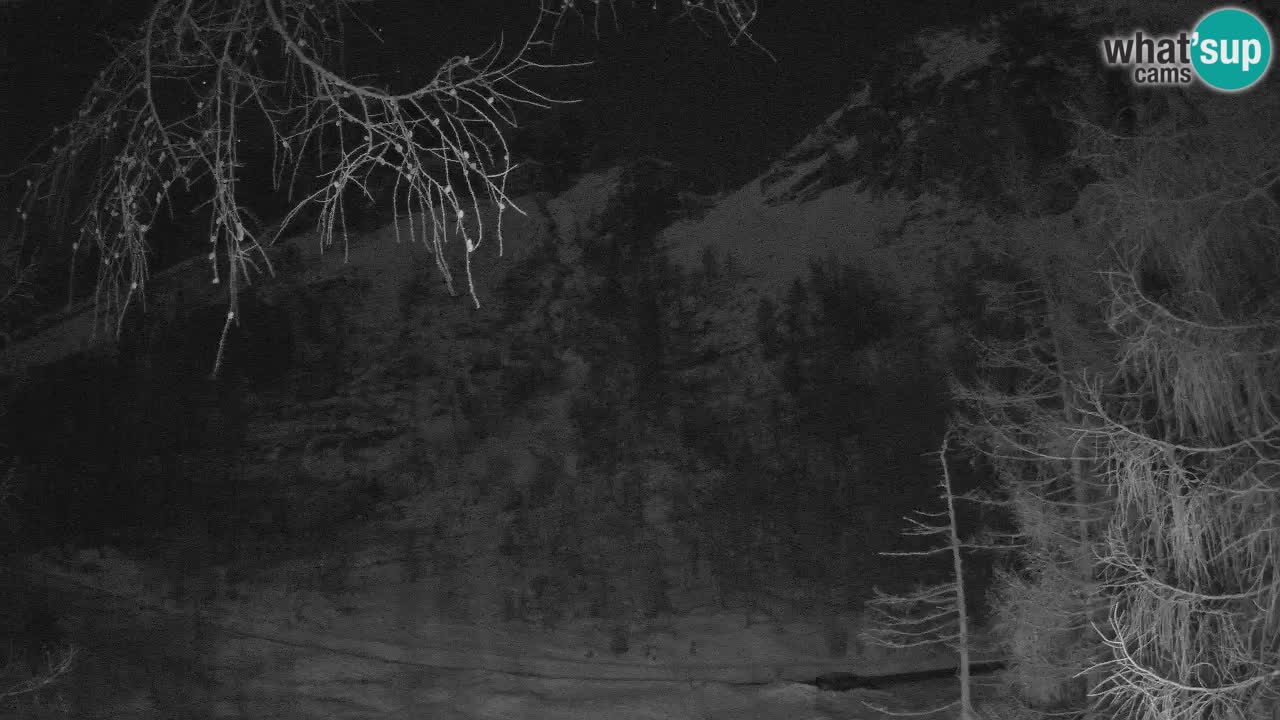 Live webcam Vršič – Baita di montagna Erjavčeva – Slovenia