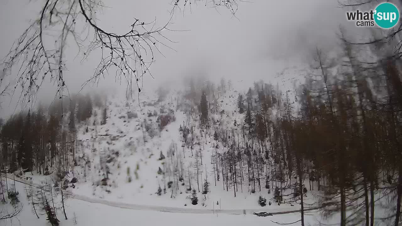 Live webcam Vršič – Baita di montagna Erjavčeva – Slovenia