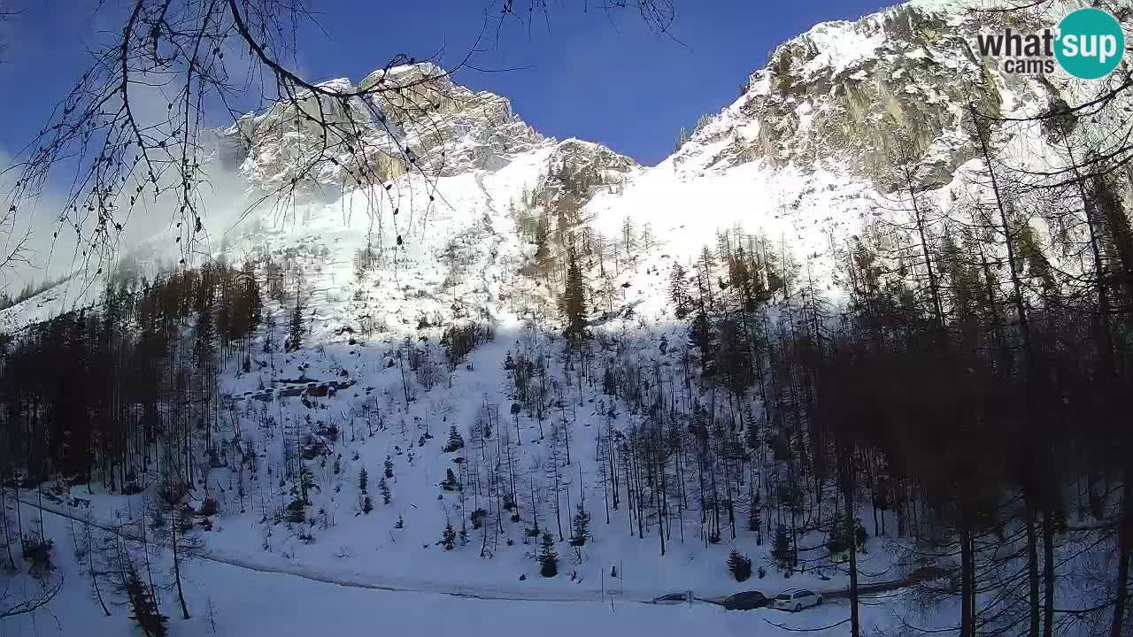 Spletna Kamera Vršič – Erjavčeva hiša – Slovenija