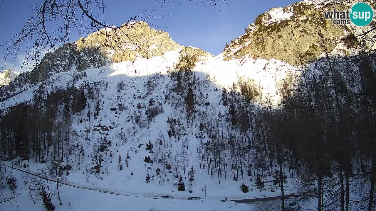 Webcam en direct Vršič – Maison Erjavčeva – Slovénie