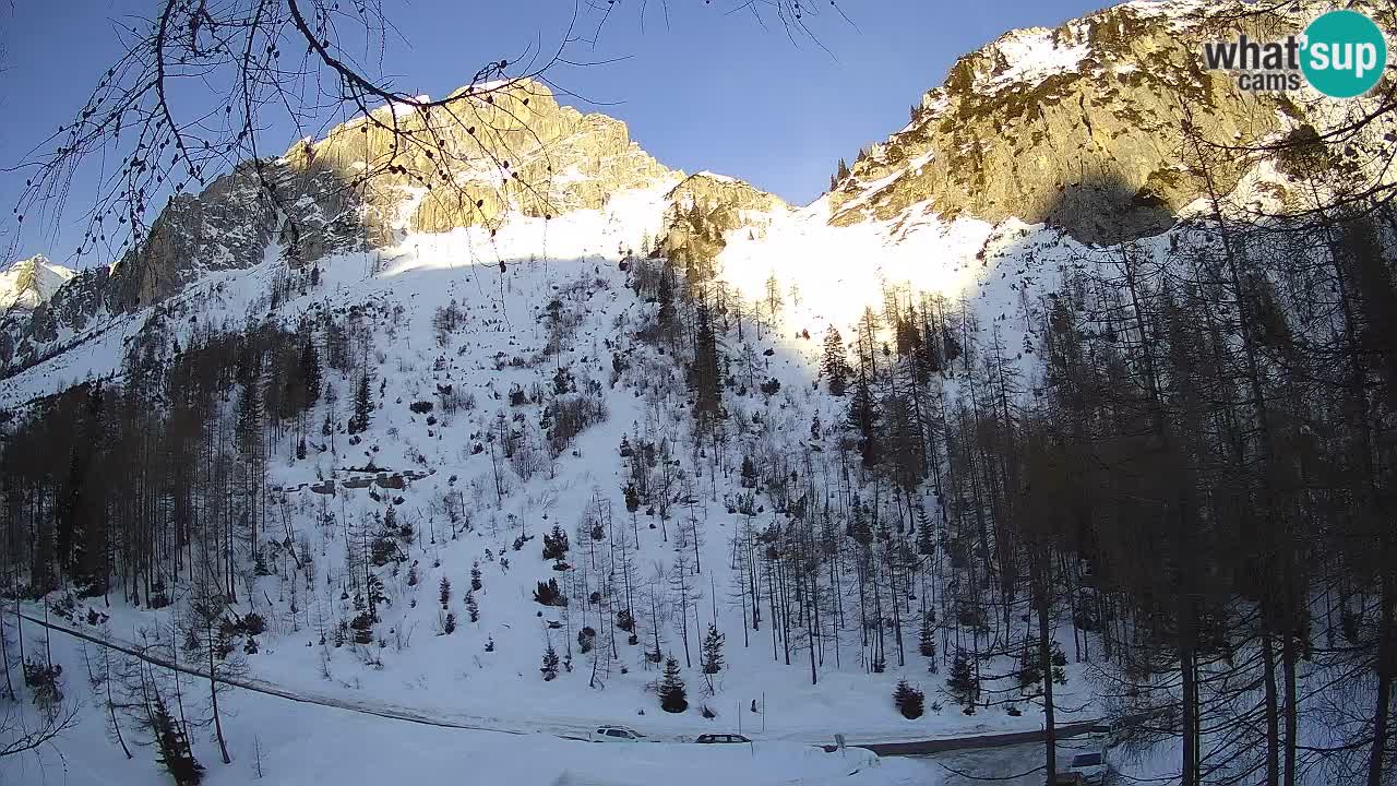 Live webcam Vršič – Baita di montagna Erjavčeva – Slovenia