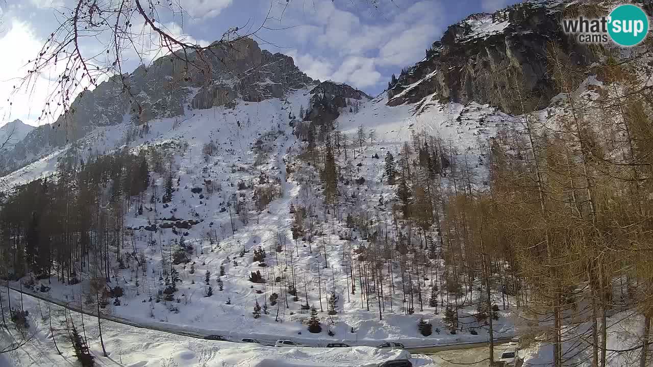 Live webcam Vršič – Baita di montagna Erjavčeva – Slovenia