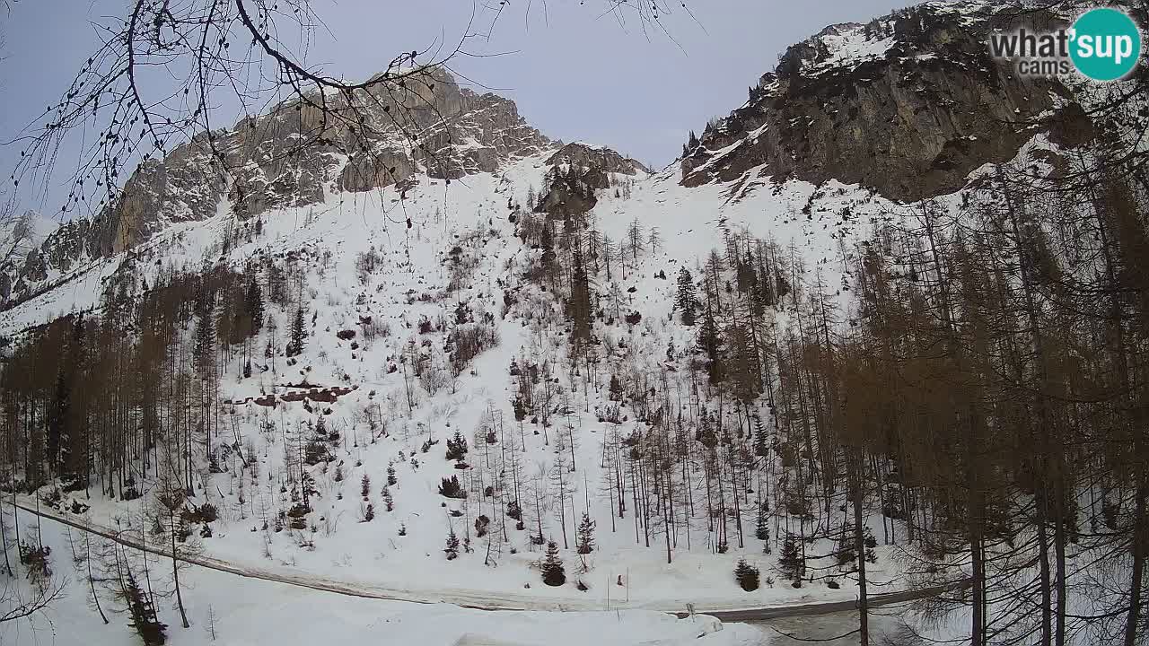 Live webcam Vršič – Baita di montagna Erjavčeva – Slovenia