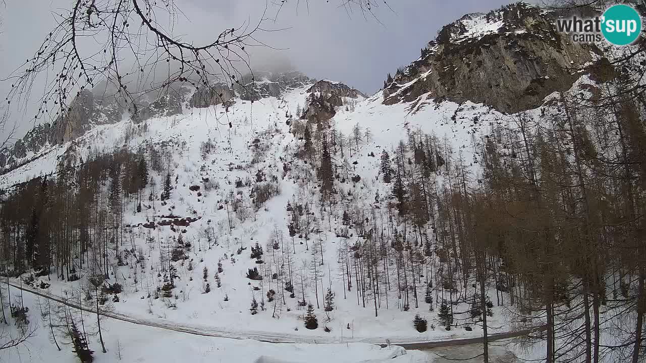 Live webcam Vršič – Baita di montagna Erjavčeva – Slovenia