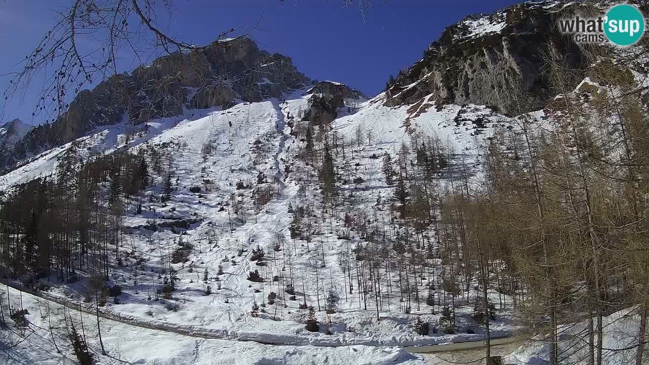 Live webcam Vršič – Baita di montagna Erjavčeva – Slovenia