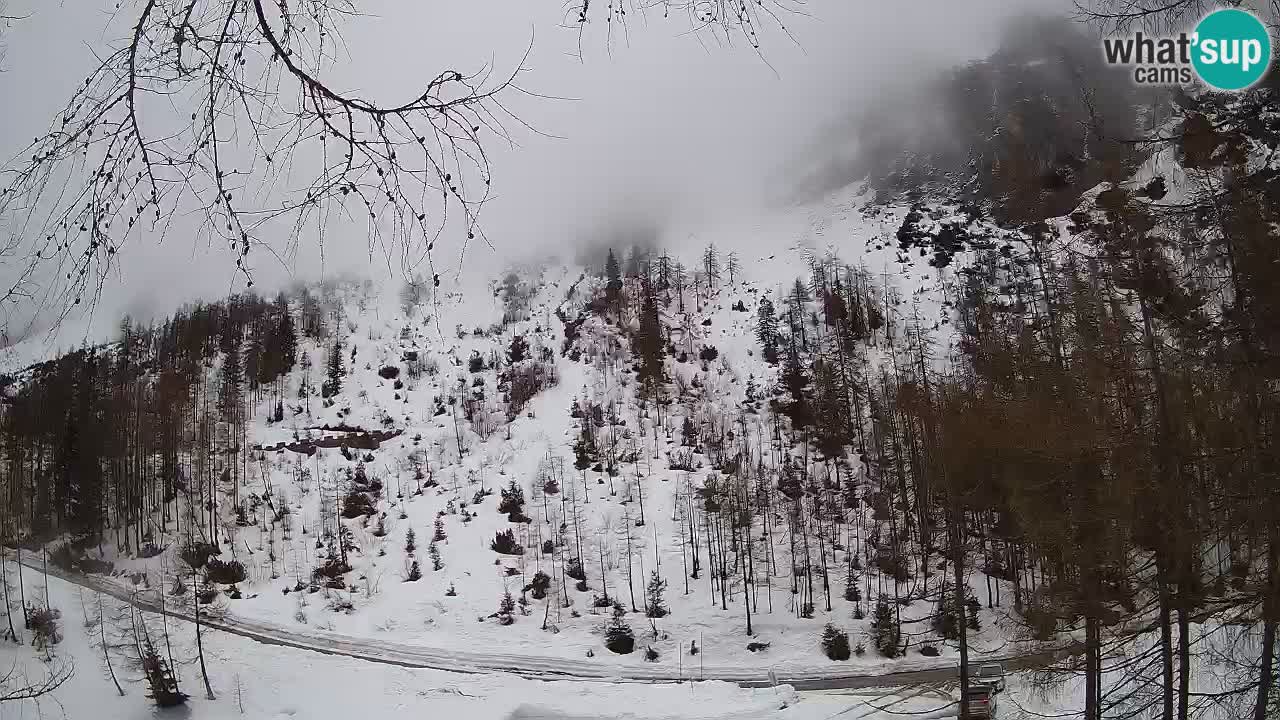 Live webcam Vršič – Baita di montagna Erjavčeva – Slovenia