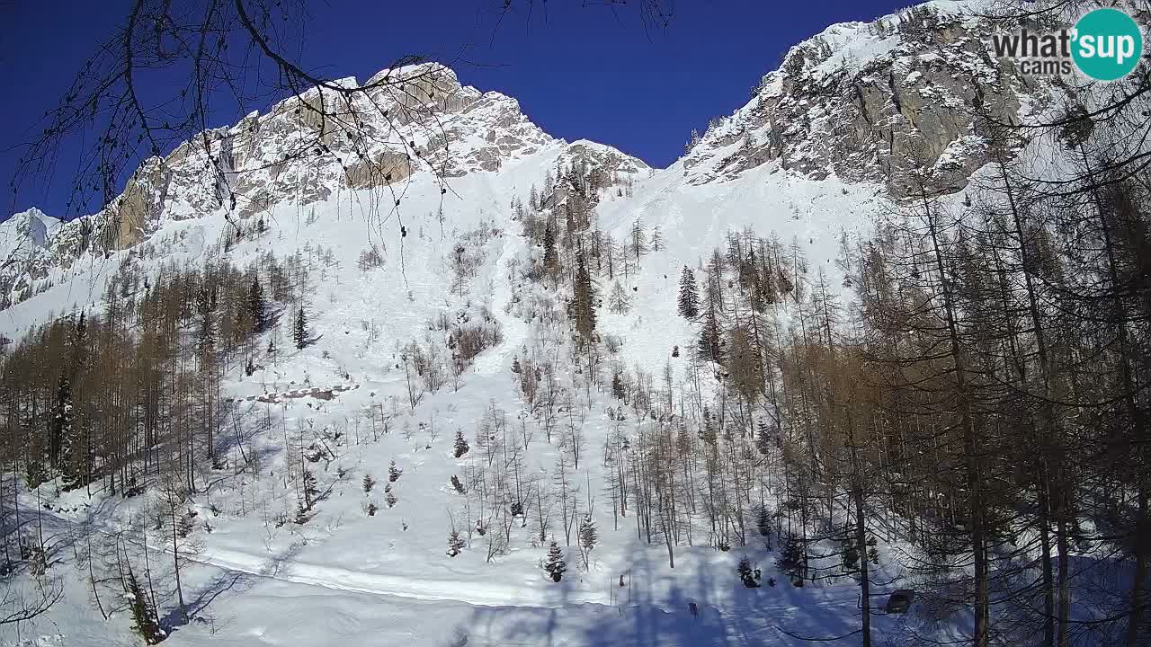 Live webcam Vršič – Baita di montagna Erjavčeva – Slovenia