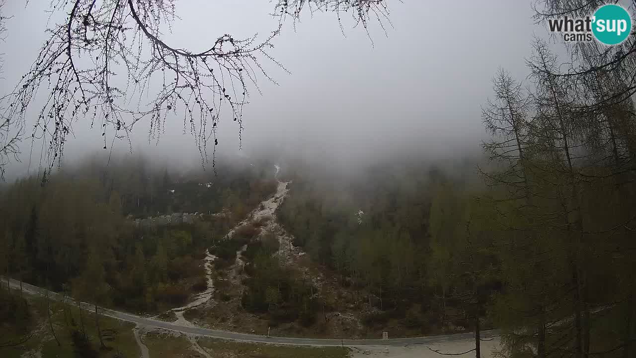 Live webcam Vršič – Baita di montagna Erjavčeva – Slovenia