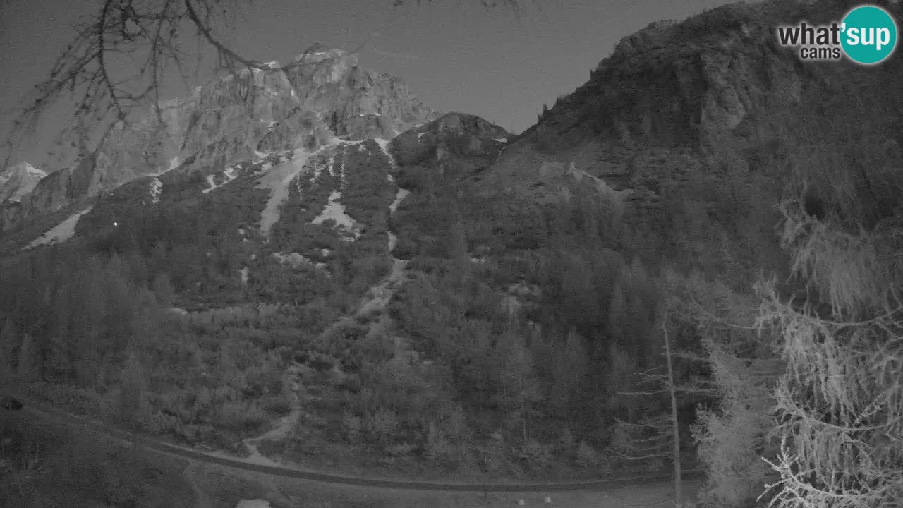 Webcam en direct Vršič – Maison Erjavčeva – Slovénie