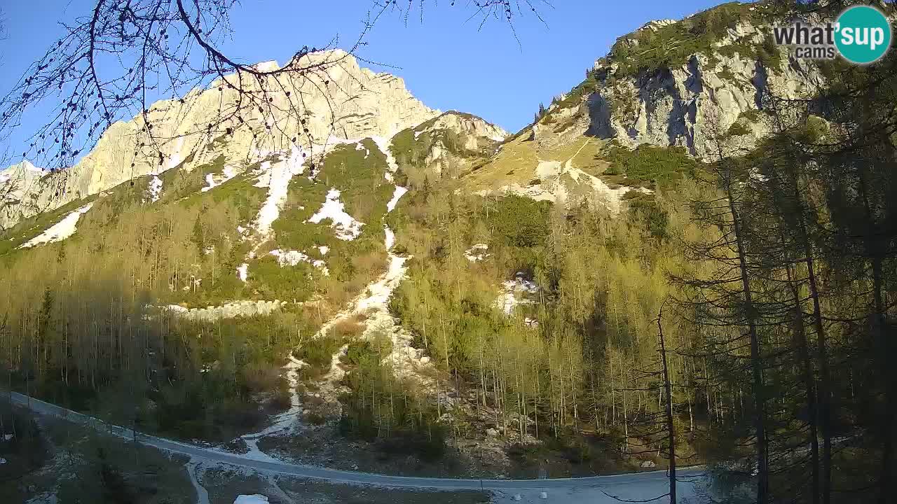 Live webcam Vršič – Baita di montagna Erjavčeva – Slovenia