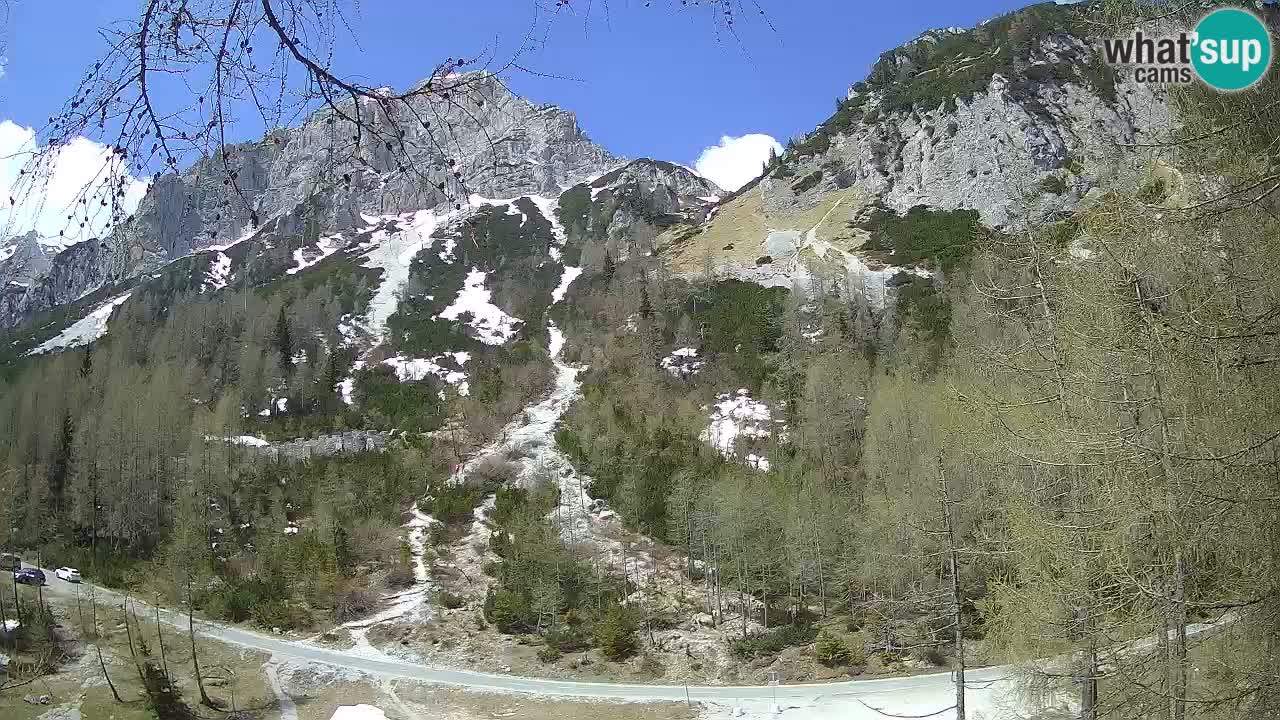 Live webcam Vršič – Baita di montagna Erjavčeva – Slovenia