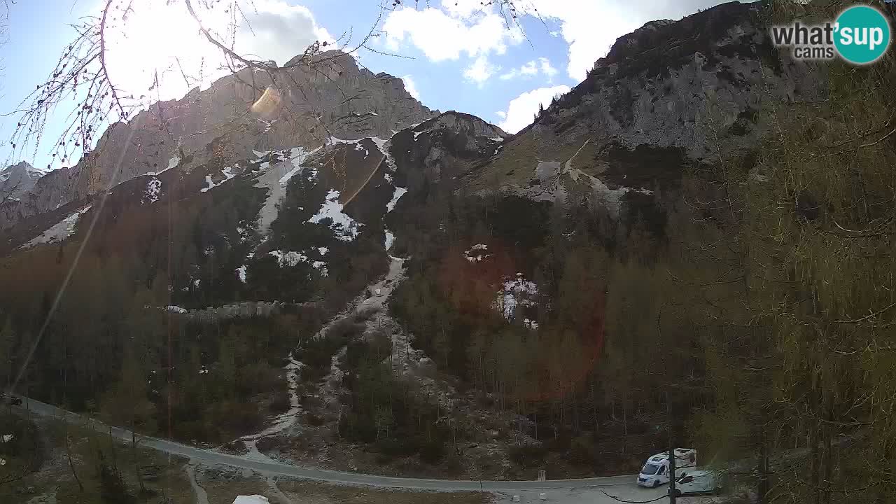 Live webcam Vršič – Baita di montagna Erjavčeva – Slovenia