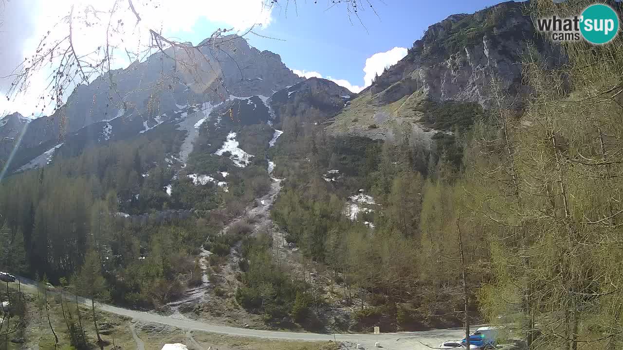 Live webcam Vršič – Baita di montagna Erjavčeva – Slovenia