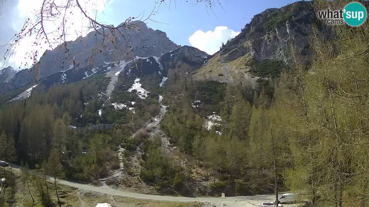 Spletna Kamera Vršič – Erjavčeva hiša – Slovenija
