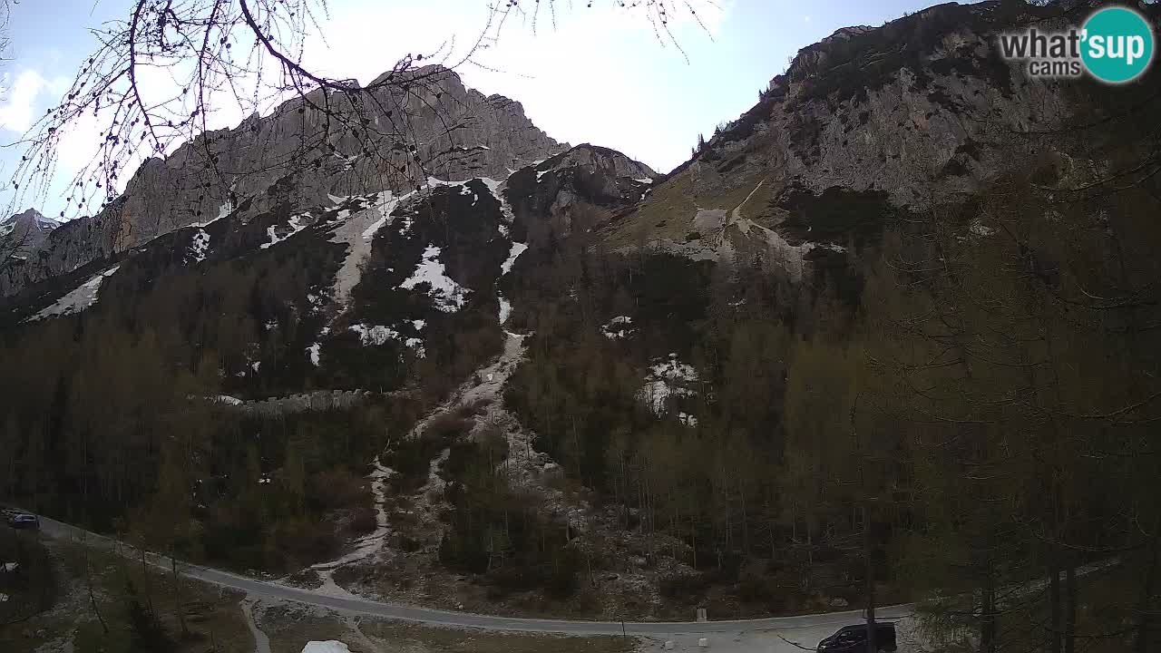 Spletna Kamera Vršič – Erjavčeva hiša – Slovenija