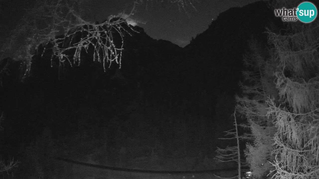 Live webcam Vršič – Baita di montagna Erjavčeva – Slovenia