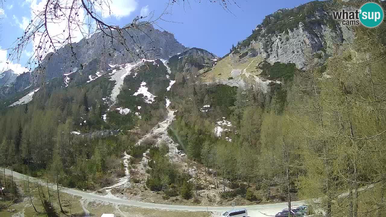 Live webcam Vršič – Baita di montagna Erjavčeva – Slovenia