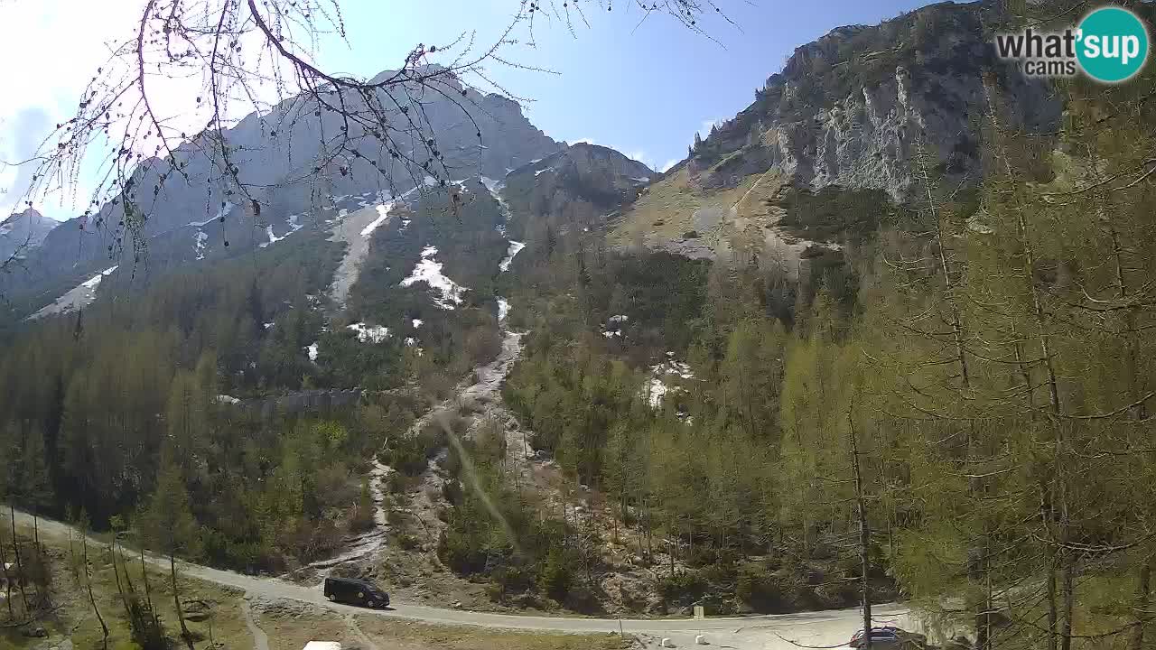 Live webcam Vršič – Baita di montagna Erjavčeva – Slovenia