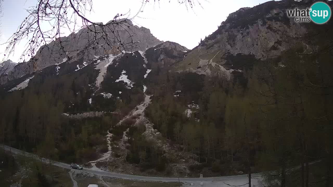 Cámara web en vivo Vršič – Casa Erjavčeva – Eslovenia