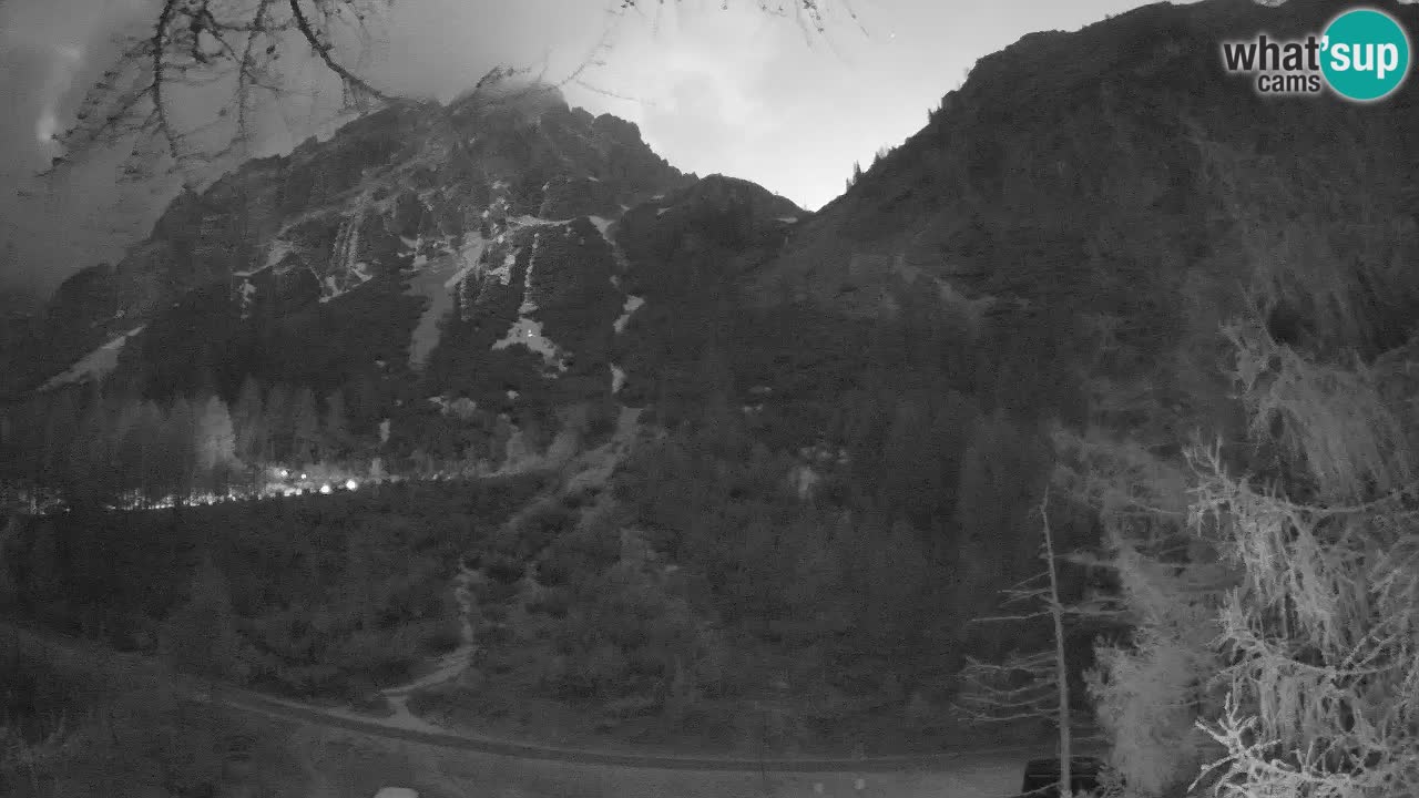 Live webcam Vršič – Baita di montagna Erjavčeva – Slovenia