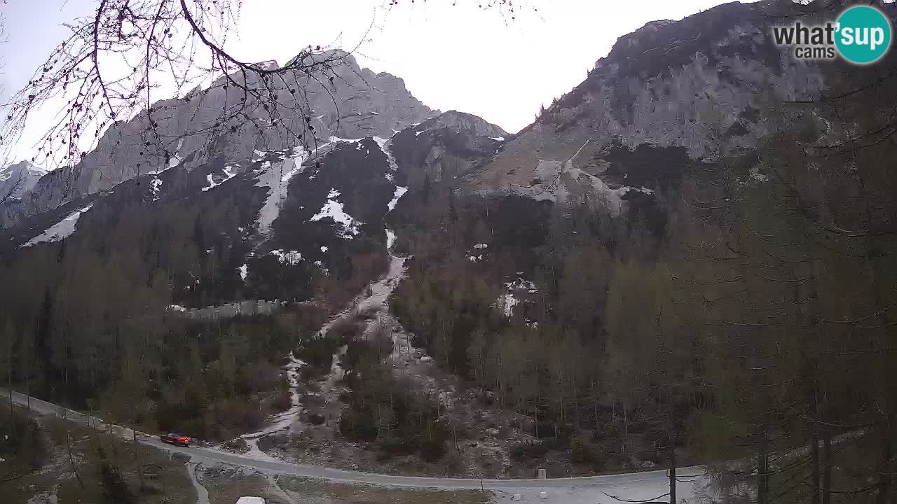 Webcam en direct Vršič – Maison Erjavčeva – Slovénie