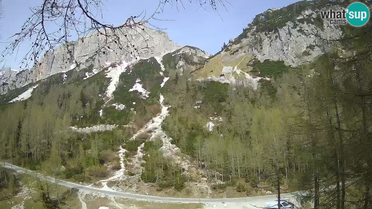 Live webcam Vršič – Baita di montagna Erjavčeva – Slovenia