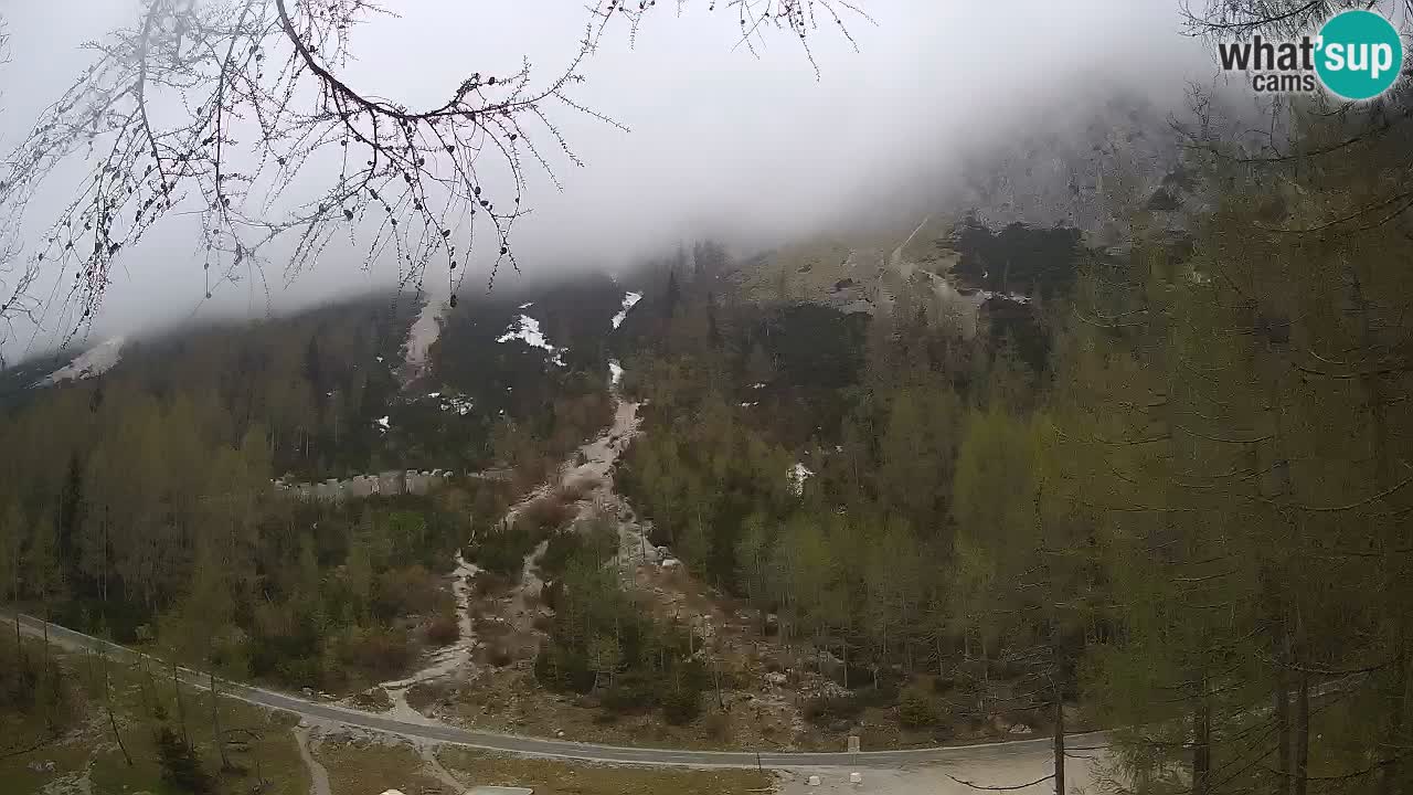 Live webcam Vršič – Baita di montagna Erjavčeva – Slovenia