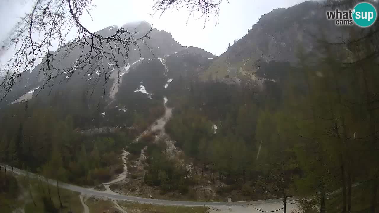 Live webcam Vršič – Baita di montagna Erjavčeva – Slovenia