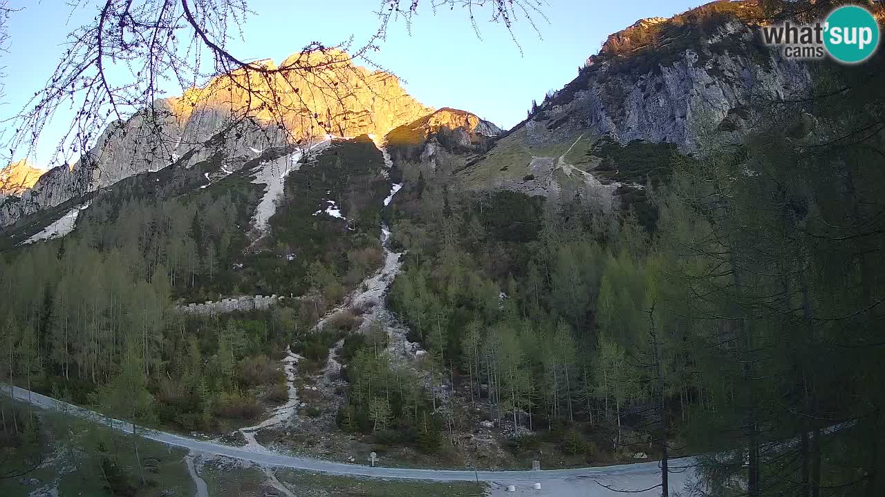 Spletna Kamera Vršič – Erjavčeva hiša – Slovenija