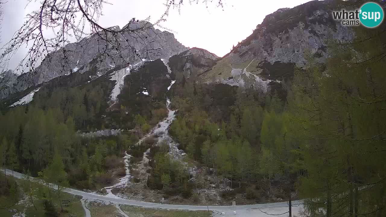 Live webcam Vršič – Baita di montagna Erjavčeva – Slovenia