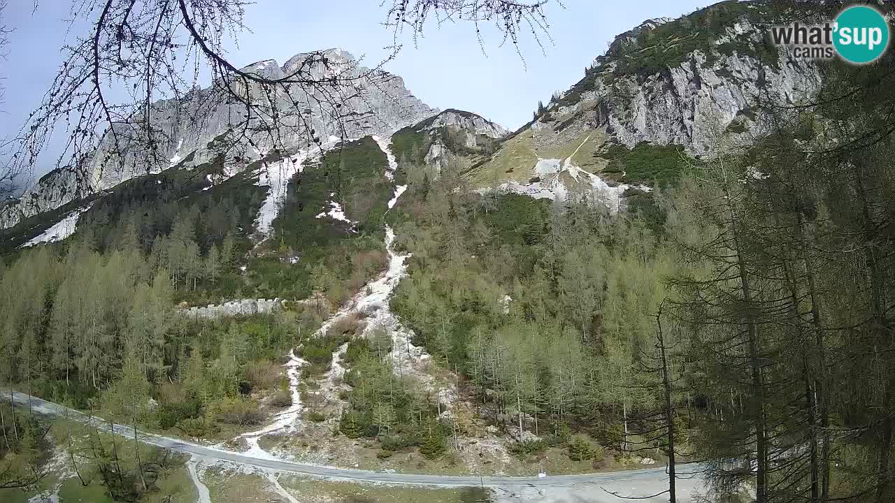 Live webcam Vršič – Baita di montagna Erjavčeva – Slovenia