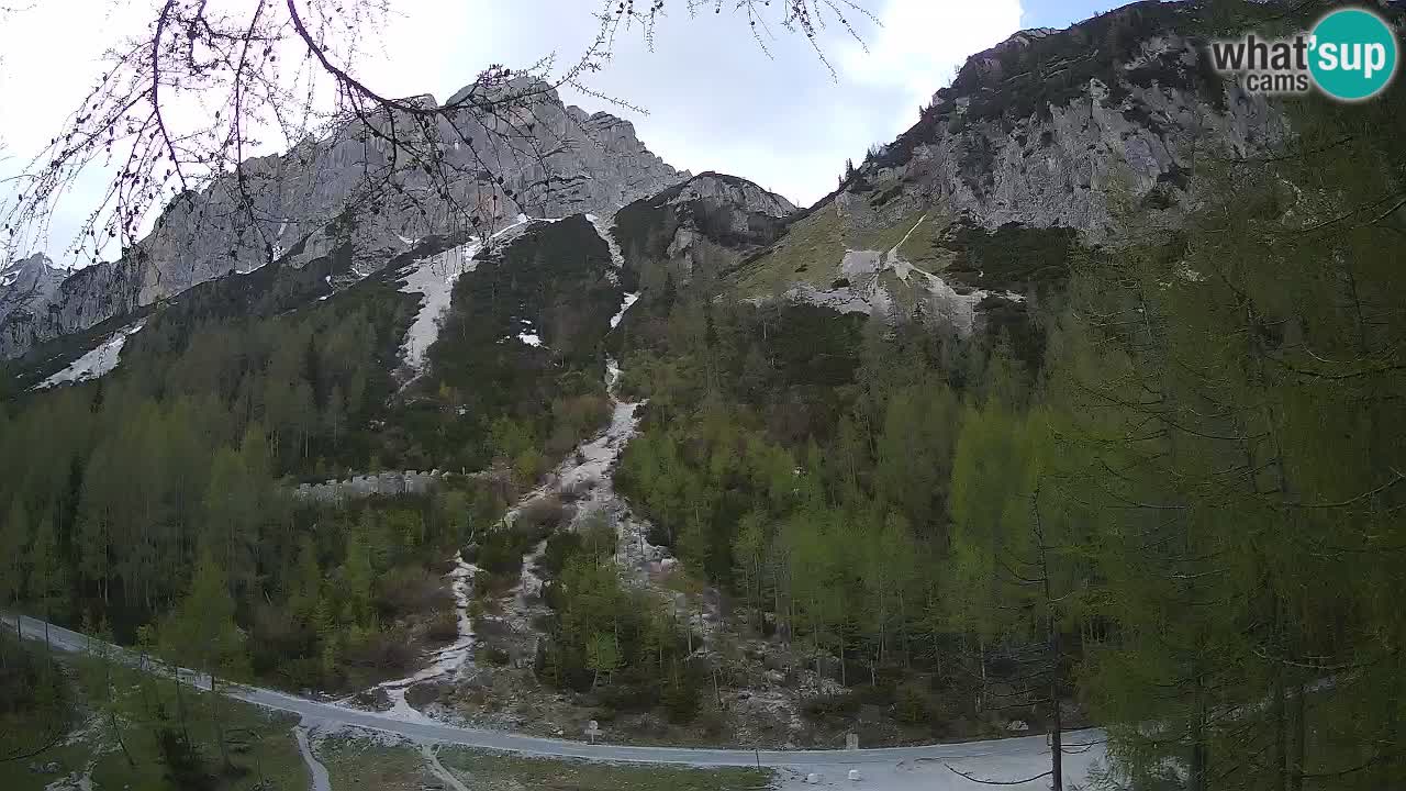 Live webcam Vršič – Baita di montagna Erjavčeva – Slovenia