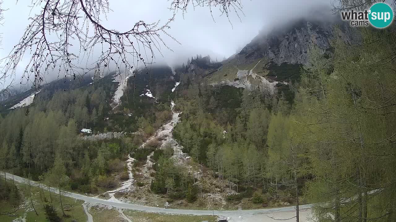 Live webcam Vršič – Baita di montagna Erjavčeva – Slovenia