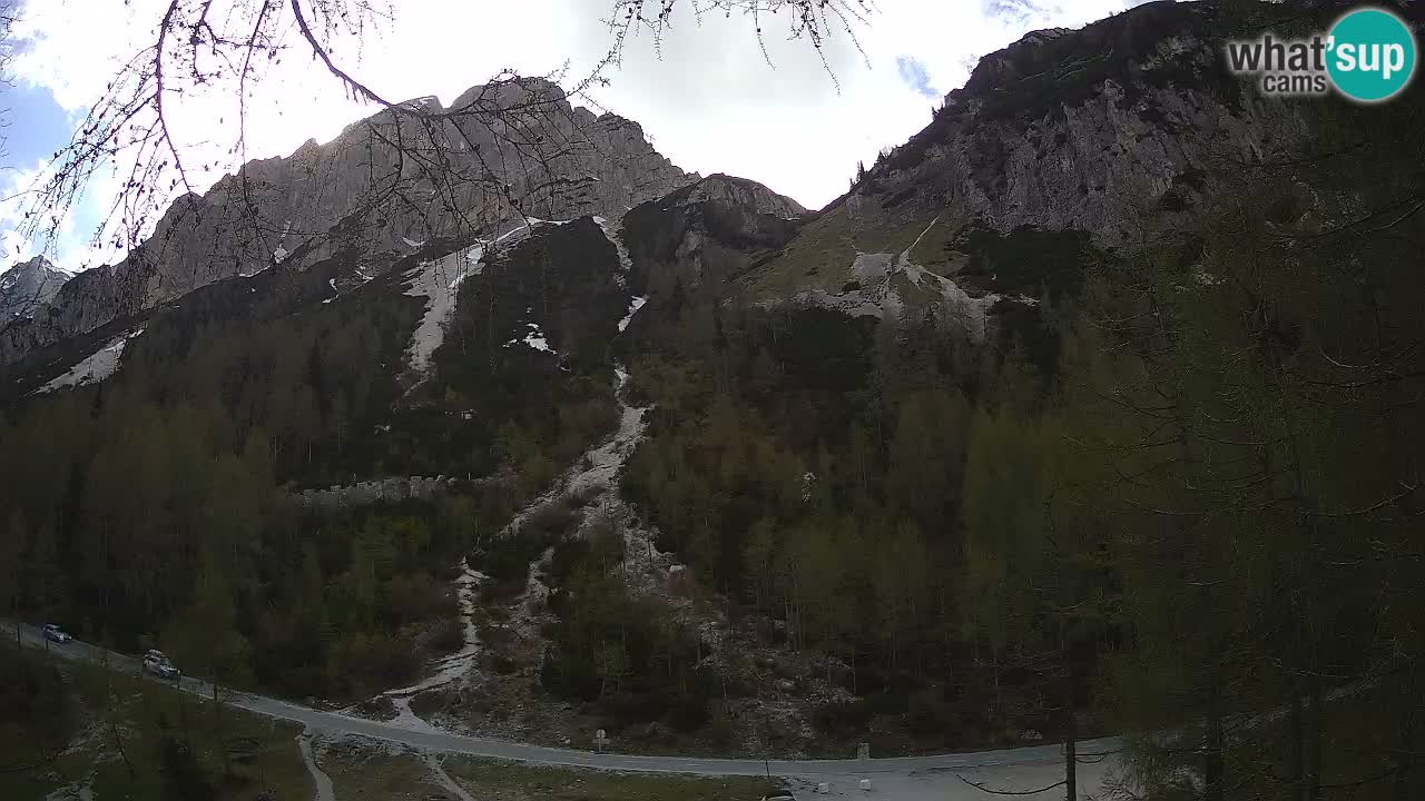 Live webcam Vršič – Baita di montagna Erjavčeva – Slovenia
