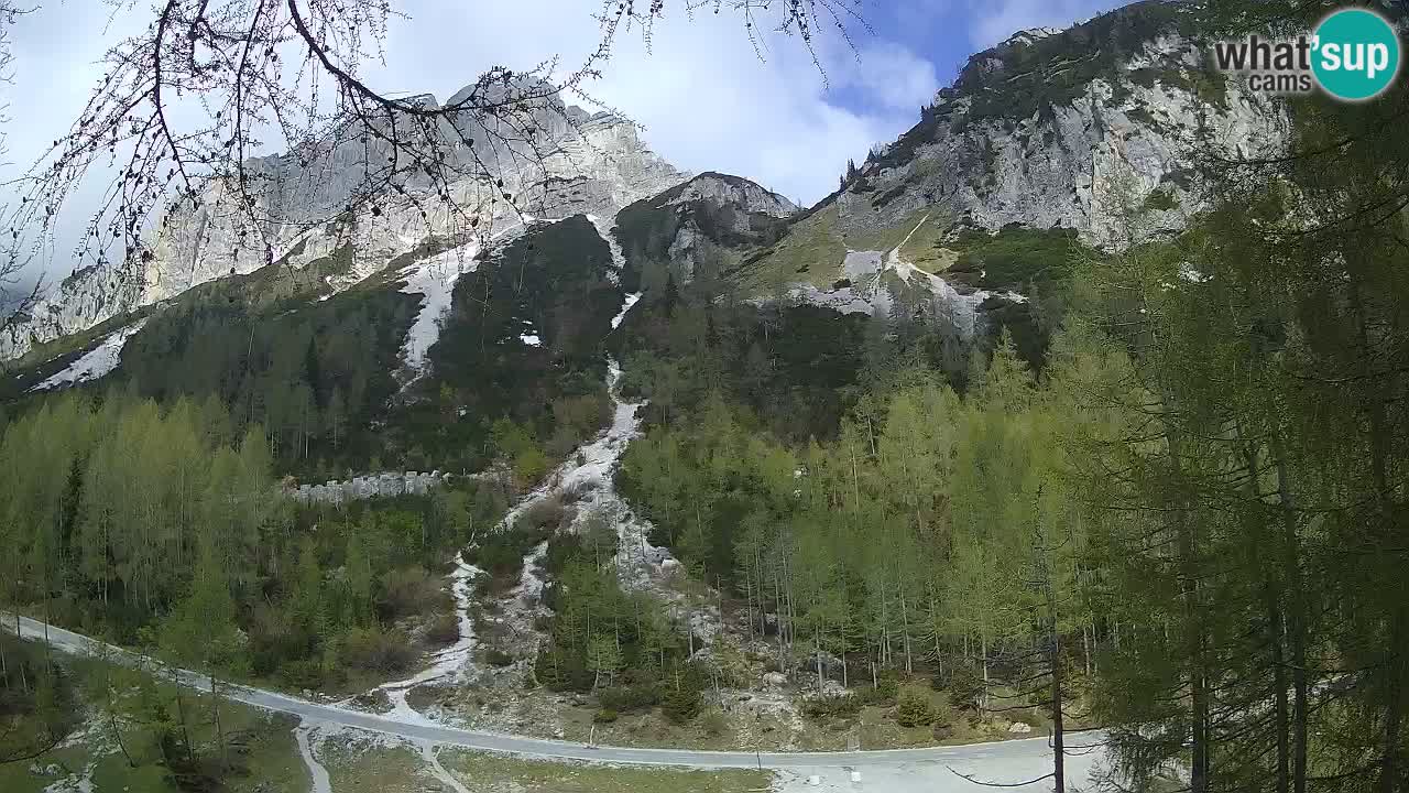 Live webcam Vršič – Baita di montagna Erjavčeva – Slovenia