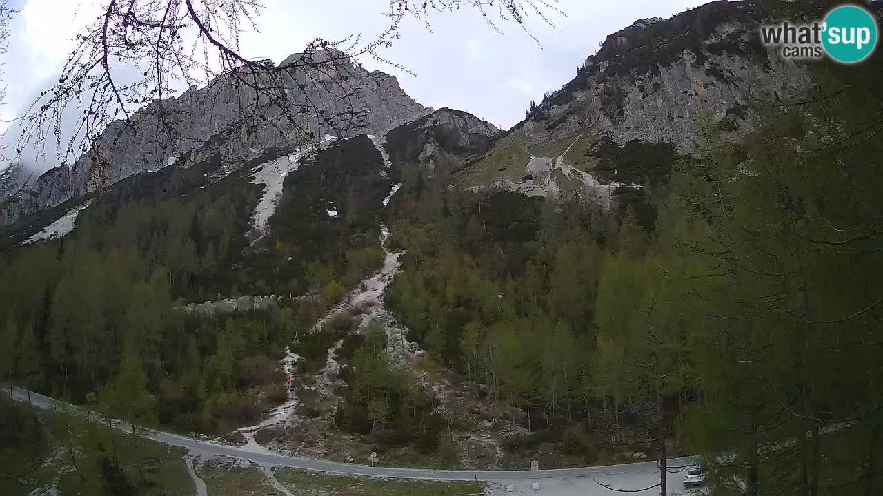 Live webcam Vršič – Baita di montagna Erjavčeva – Slovenia