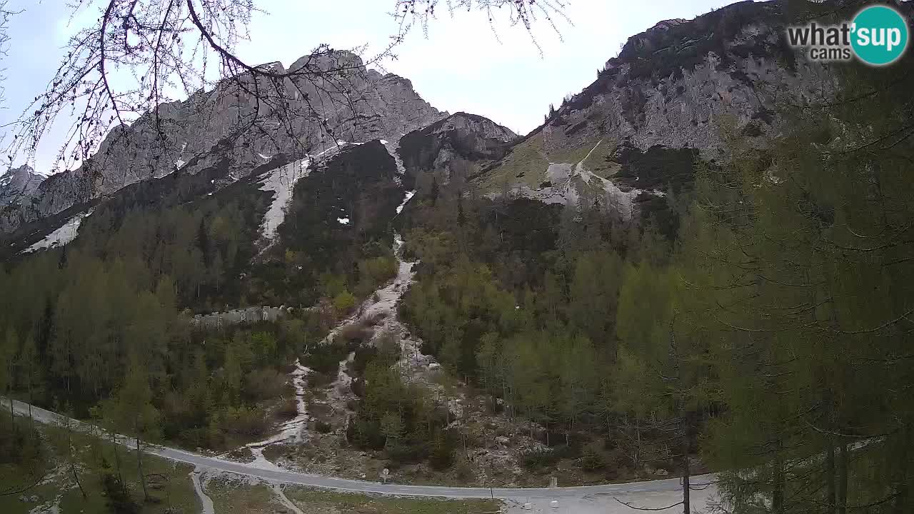 Live webcam Vršič – Baita di montagna Erjavčeva – Slovenia