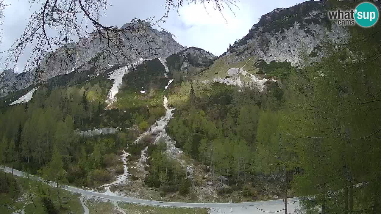 Live webcam Vršič – Baita di montagna Erjavčeva – Slovenia