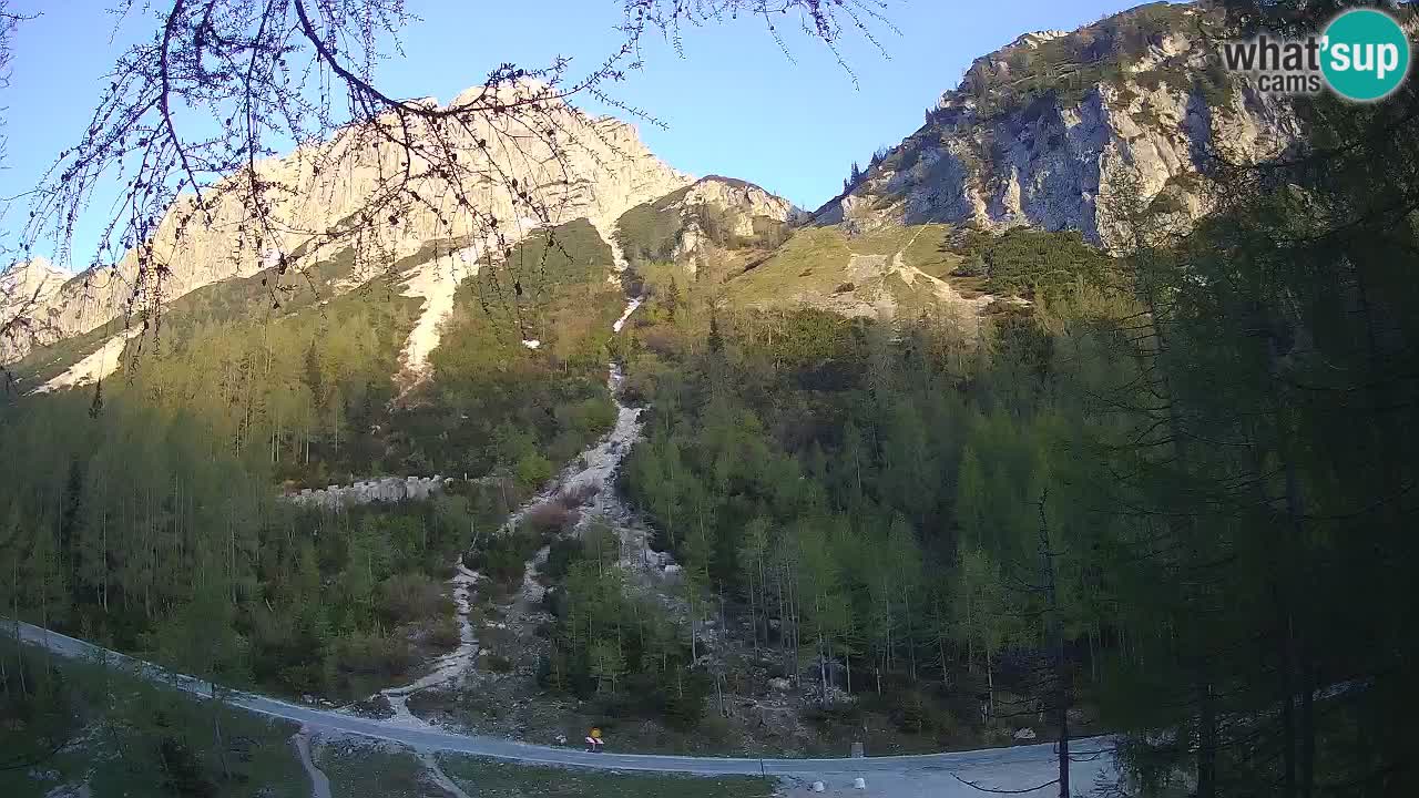 Live webcam Vršič – Baita di montagna Erjavčeva – Slovenia