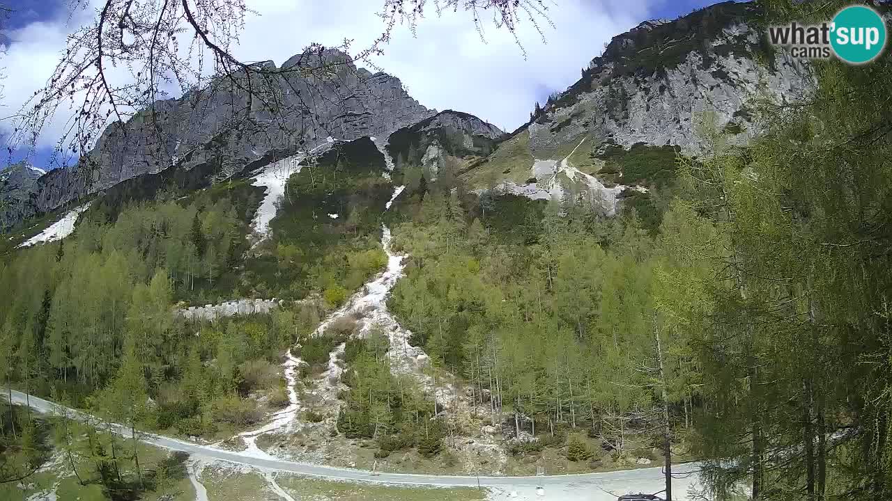Live webcam Vršič – Baita di montagna Erjavčeva – Slovenia